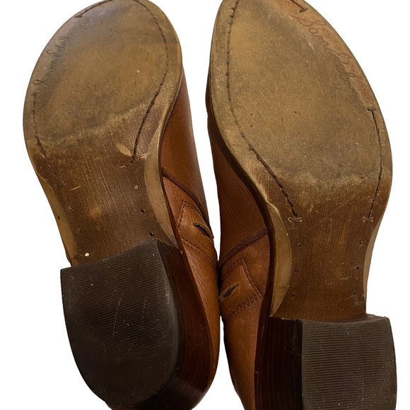 Sam Edelman Brown Leather Booties, 7 - Picture 3 of 7